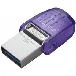 USB-флешка-накопичувач Kingston DTMicroDuo 3C (Type-A+Type-C) 128 GB USB 3.2 (DTDUO3CG3/128 GB)