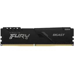 Модуль пам'яті для комп'ютера DDR4 16GB 3200 MHz Beast Black Kingston Fury (ex.HyperX) (KF432C16BB1/16WP)