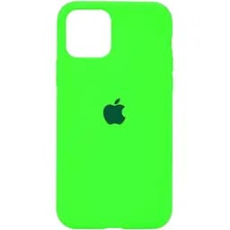 Чохол Silicone Case Full Protective AA Apple iPhone 11 6.1" Салатовий / Neon Green