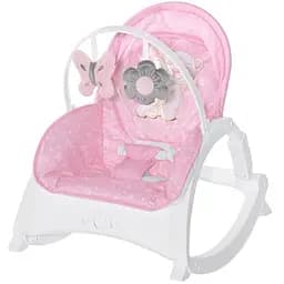 Шезлонг-гойдалка Lorelli Enjoy, рожевий (23906)