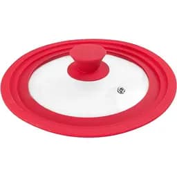 Кришка універсальна Vitrinor, 24/26/28 см, червона (1108669)