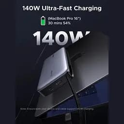 Батарея універсальна Ugreen 25000mAh 165W DualCable (PB552 55995B) (PB552 55995B) - мініатюра 4