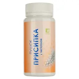 Детская присыпка Красота та Здоров'я Пушок Пантенол с чистотелом 50 г