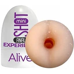 Мастурбатор Alive Mini Shot Anal Experience тілесний