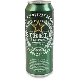 Пиво Estrella de Levante світле 4.8% з/б 0,5 л - мініатюра 3