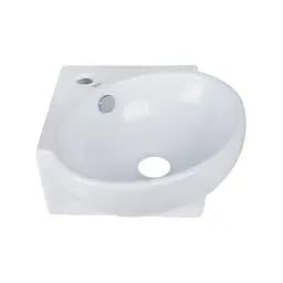 Умивальник Qtap Leo 390x365x130 White QT11115010WN, Білий - мініатюра 5