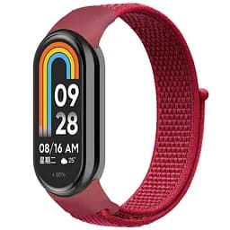 Ремінець Nylon New для Xiaomi Mi Band 8/9/10 Red