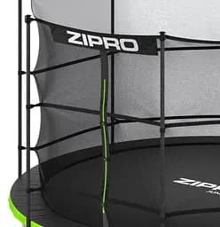 Батут із внутрішньою сіткою Zipro Jump Pro 12 футів 374 см чорно-зелений (5902659840684) - мініатюра 2