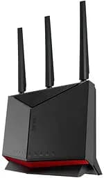 Маршрутизатор RT-BE86U BE6800, 3x2.5GE LAN, 1x2.5GE LAN/WAN, 1x10GE LAN/WAN, 1xUSB3.2, 1xUSB2.0 Asus teh0017260