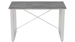 Письмовий стіл Ferrum-decor Драйв 750x1400x600 Білий метал ДСП Бетон 32 мм (FRD-103358) - мініатюра 7