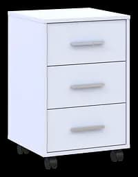 Тумба Doros Т3 Білий/Білий 43х42х66,4 (41902063) - мініатюра 2