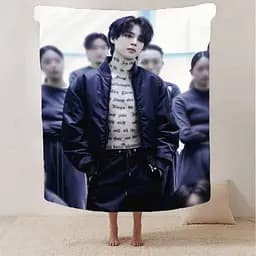 Плед 3D Jimin BTS №3 2919_B 13314 135х160 см - мініатюра 2