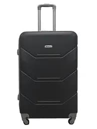 Валіза велика L ABS-пластик Milano bag 147M 76×51×31см 115л Чорний - мініатюра 1