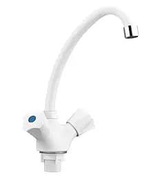 Смеситель для кухни Plamix Omega-271 White PM0610