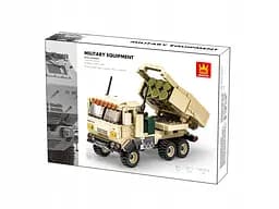 Конструктор Wange Ракетна установка M142 HIMARS 3511  військова техніка хаймарс , 443 деталі - мініатюра 2