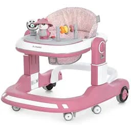 Дитячі ходунки El Camino ME 1200 URSA Pink, музика, світло