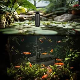 Фонтан-фільтр для ставка Kruger Meier FountainPure 4000 3 в 1: насос, фільтр, фонтан (3000 л/год) - мініатюра 5