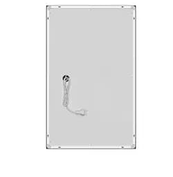Дзеркало Mixxus Premium QUADRO MR20-50x80-REVERSE (LED Touch, Anti-fog) (MP6620) - мініатюра 4