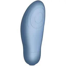 Клиторальный вибратор SugarBoo Blue Bae работает от батареек