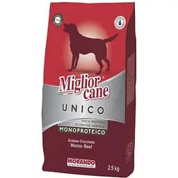 Сухий корм для собак Morando Migliorcane Unico яловичина 2.5 кг
