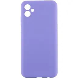 Чохол Silicone Cover Lakshmi Full Camera (AAA) для Samsung Galaxy A07 Бузковий / Dasheen