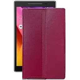 Чохол StatusCASE з екошкіри для планшету Asus ZenPad 8.0 (Z380M) Бордовий