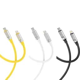 Кабель XO NB-Q252A PD 27W/1 м Type-c to Lightning Fast Charging Желтый