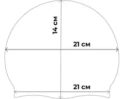 Дитяча шапочка для плавання (1SC400-05) Renvo fit0024378 - мініатюра 6