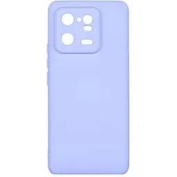 Чохол Silicone Cover із рамкою камери A Xiaomi 13 Pro Lilac