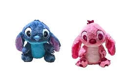 Мягкая игрушка M 19951 Стич, высота 32 см, мягкий мех, синтепон, застёжка-молния (6900077199512) МИКС