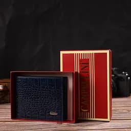 Чоловічий шкіряний гаманець Canpellini 12х9.6х2 см acs0025593 - мініатюра 7