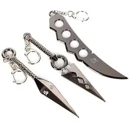 Набір брелоків Naruto зброя Ніндзі 3 шт. (N 27.157)