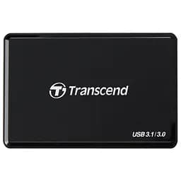 Зчитувач флеш-карт Transcend USB 3.1 Gen 1 Type-C SD/microSD/CompactFlash/Memory Stick (TS-RDC8K2) - мініатюра 2