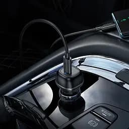 Автомобільний зарядний пристрій HOCO Z58 Rank single port PD30W car charger чорний - мініатюра 5