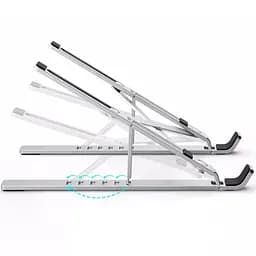 Підставка для ноутбуку WIWU S400 Laptop stand Silver - мініатюра 6