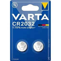 Батарейка Varta Lithium CR2032 BL 2шт (CR2032 2BL)