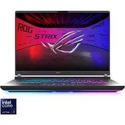 Ноутбук Ігровий ASUS ROG Strix G16 G615LR з процесором Intel Core Ultra 7 255HX pana la 5.2GHz, 16", 2.5K WQXGA, IPS, 240Hz, G-Sync, 32GB DDR5, 1TB SSD, GeForce RTX 11 Home, Eclipse сірий