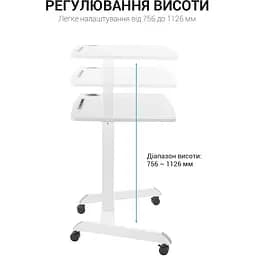 Комп'ютерний стіл OfficePro ODM380W - мініатюра 5