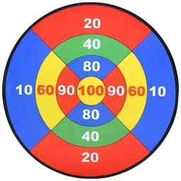Дартс MR 1490 на липучке — Безопасные развлечения для всей семьи, разноцветный