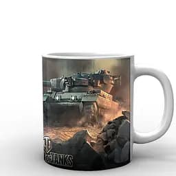 Кружка GeekLand World of Tanks танк WT.02.060 330 мл белая