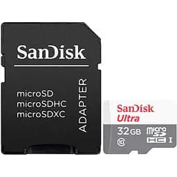 Карта памяти Sandisk 32GB SDHC C10 UHS-I R100MB/s Ultra Lite (SDSDUNR-032G-GN3IN)