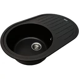 Кам'яна мийка Ventolux Emilia Graphit Quartz 767x495x190 мм