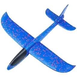 Літак Планер метальний Explosion Великий розмах крил 49 см Синій