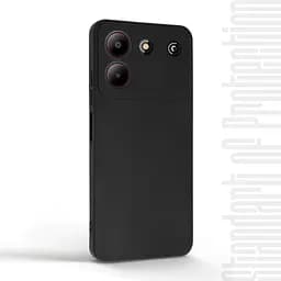 Чехол-накладка для смартфона ZTE Blade A54 4G, противоударный, силиконовый, термополиуретановый (ТПУ), с защитой камеры и корпуса, черный, защита всего корпуса, ArmorStandart (ARM70702) - мініатюра 2