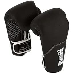 Рукавиці боксерські PowerPlay PP 3011 Carbon Black/White - 12 унцій