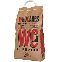 Who Cares Clumping комкующийся наполнитель в кошачий туалет 10 кг