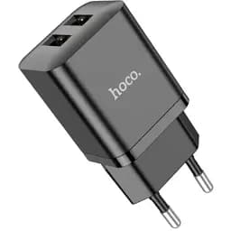 Зарядний пристрій Hoco N25 Maker (2 USB) 6931474782076 чорний
