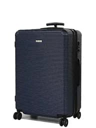 Валіза дорожня гігант (XL) полікарбонат Airtex 968 110л 75х50х30 см Темно-синій (Dark blue)