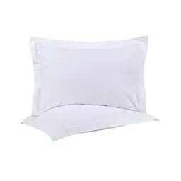 Наволочки сатин Lotus Home - Dakota Modern белый 50x70+5 (2 шт)