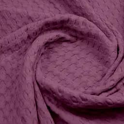 Плед-покривало Cosas Waffle Weave Ruby 75х95 см (Blanket_30Ruby_WaffleWeave_75x95) - мініатюра 4